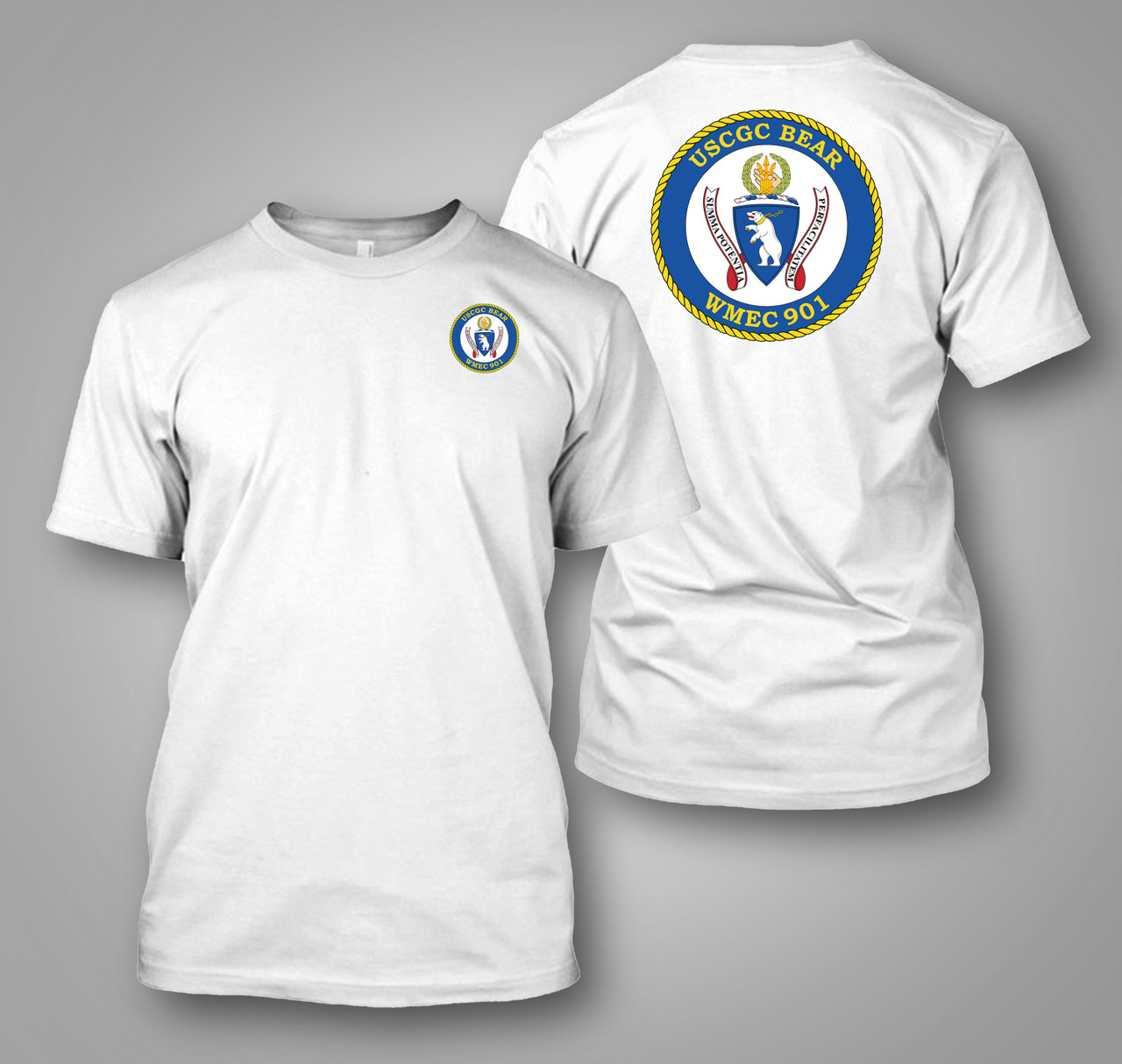USCGC Bear (WMEC-901) White T-Shirt
